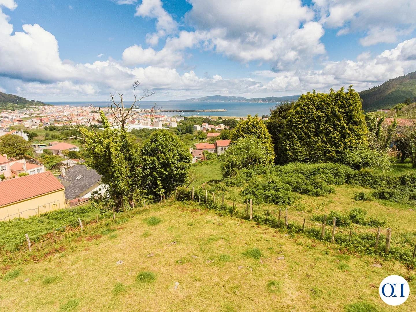 Terreno edificabile a Cariño con vista mare – Santa María da Pedra