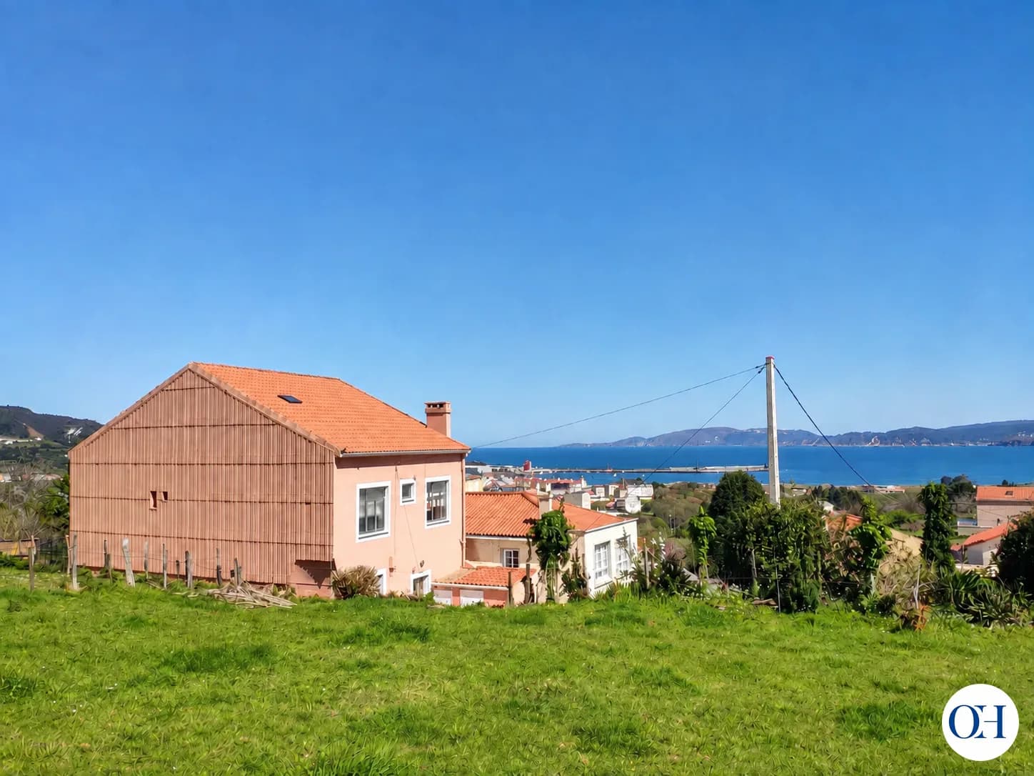 Casa in vendita a Fontao, Cariño con terreno e vista mare
